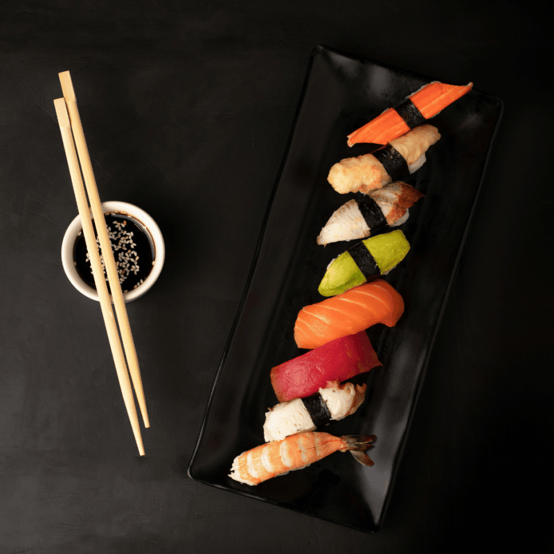 nigiri sushi o japon