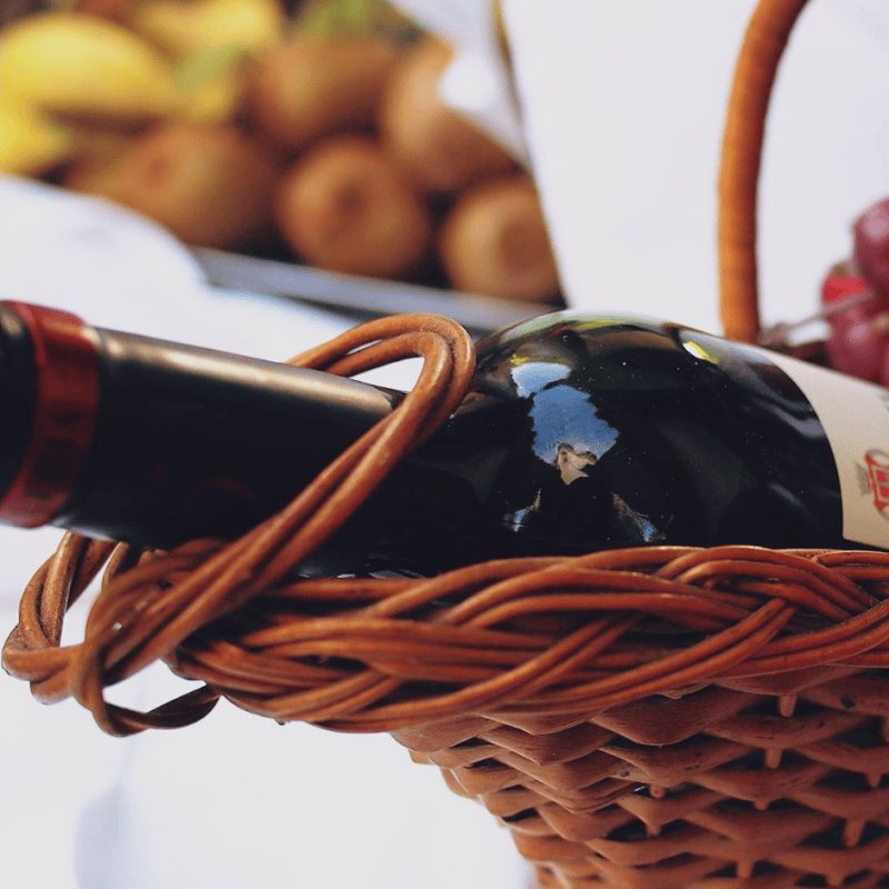 panier vin cafe de paris