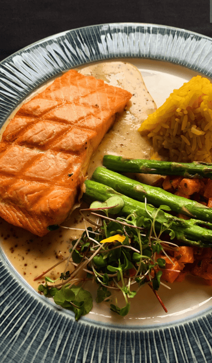 repas saumon continental