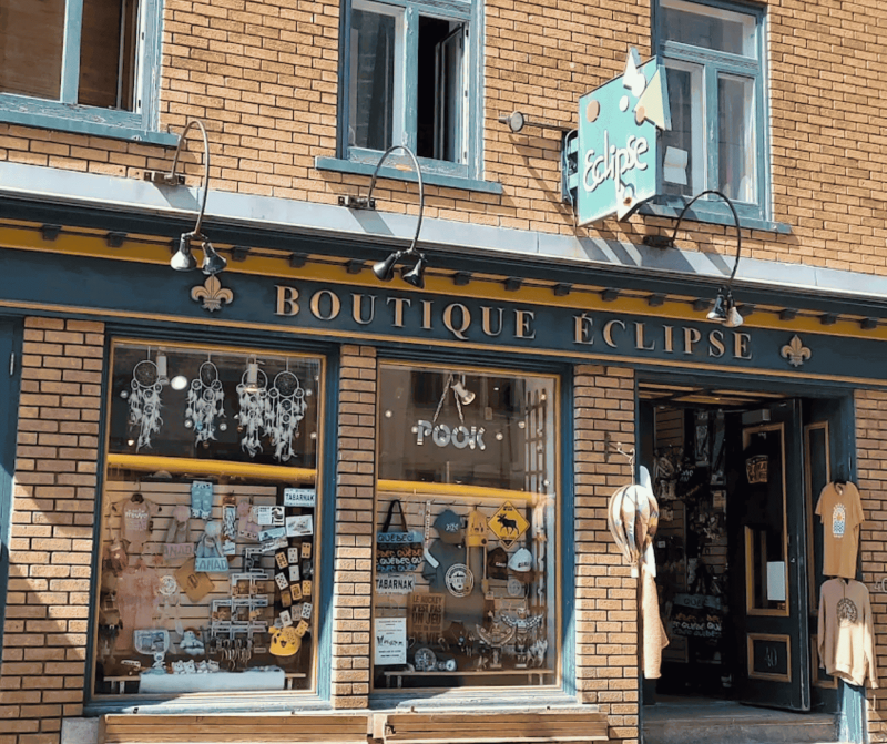 Boutique Éclipse souvenirs