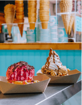 diperie dessert creme glacee