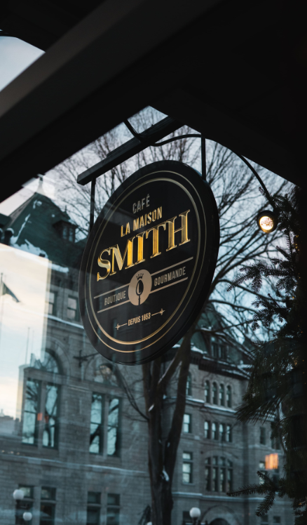 insigne cafe smith rue des jardins