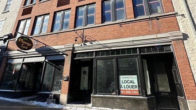 Façade du 1060-1070, rue Saint-Jean, Vieux-Québec