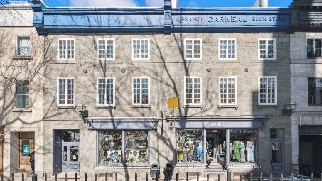 Façade du 34, rue Sainte-Anne, Vieux-Québec